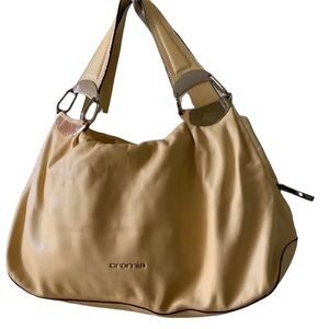 Cromia Cream Shoulder Bag